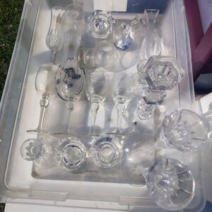 Elegant Crystal Glassware Set